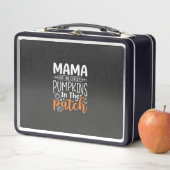 Mama Pumpkins Patch Halloween Design_1 Metall Brotdose (Beispiel)