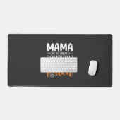 Mama Pumpkins Patch Halloween Design_1 Schreibtischunterlage (Tastatur & Maus)