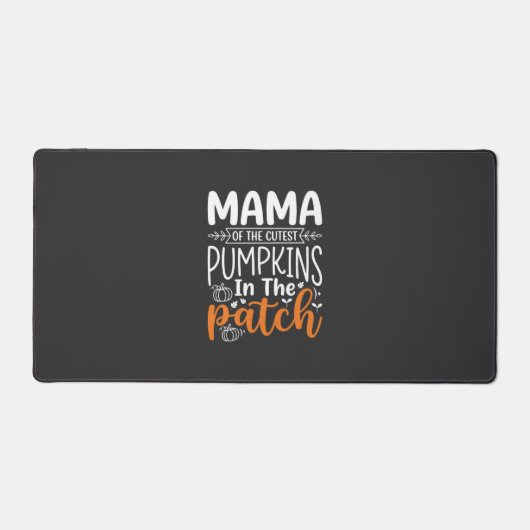 Mama Pumpkins Patch Halloween Design_1 Schreibtischunterlage (Vorderseite)