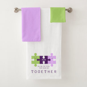 Mama Puzzle Handtuch Set