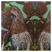 Mama Quail Stoff (Nahaufnahme)