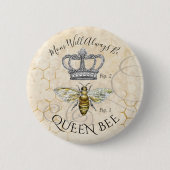 Mama Queen Bee Button (Vorderseite)