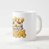 Mama Queens Crown Jumbo-Tasse (Vorderseite Rechts)