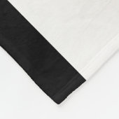 Mama-Rabe und Baby-Chips Fleecedecke (Ecke)