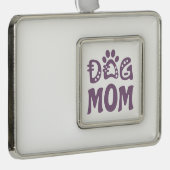 Mama Rahmen-Ornament Silber (Rechts)