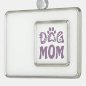Mama Rahmen-Ornament Silber (Links)