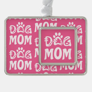 Mama Rahmen-Ornament Silber