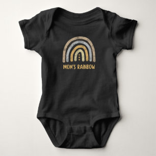 Mama Rainbow Baby Strampler