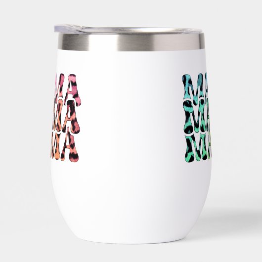 Mama Rainbow Leopard Print (Rechts)