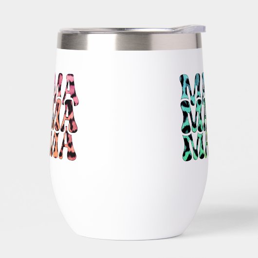 Mama Rainbow Leopard Print (Links)