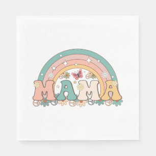 Mama Rainbow Serviette