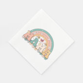 Mama Rainbow Serviette (Ecke)