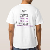 MAMA-RATTEN-RAUER TAG!!!!! T-Shirt (Rückseite)