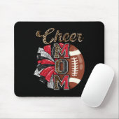 Mama Red Black Pom Leopard Mousepad (Mit Mouse)