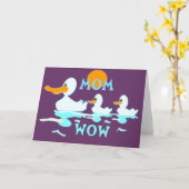 Mama Reflektion Karte (Gelbe Blume)