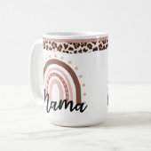 Mama Regenbogen Kaffeetasse (Vorderseite Links)