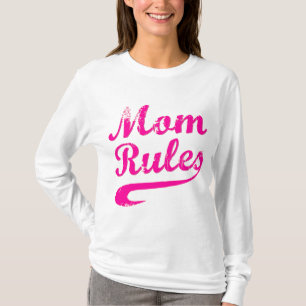 Mama regiert das Sprichwort der Mutter am Sonntag T-Shirt
