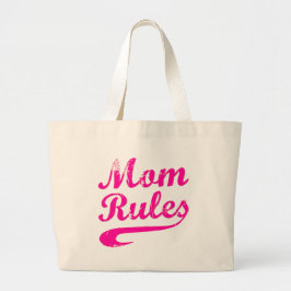 Mama regiert Funny Sprichwort Tasche