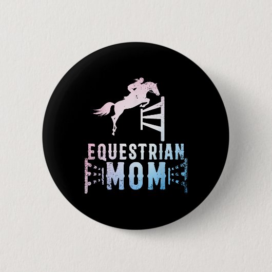 Mama Reiten Button (Vorderseite)