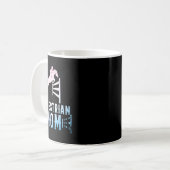 Mama Reiten Kaffeetasse (Vorderseite Links)