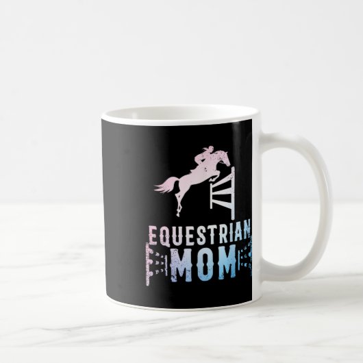 Mama Reiten Kaffeetasse (Rechts)