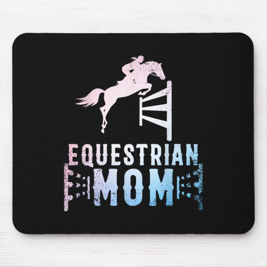 Mama Reiten Mousepad (Vorne)