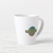 Mama Retro Diner Latte Tasse (Rechte Ecke)
