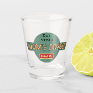 Mama Retro Diner Trinkbehälter Schnapsglas