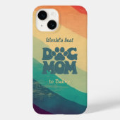 Mama Retro Groovy Personalisiert Case-Mate iPhone Hülle (Rückseite)