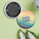 Mama Retro Groovy Personalisiert Magnet