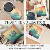 Mama Retro Groovy Personalisiert Mousepad