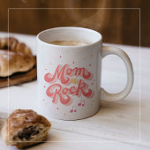 Mama Retro Typografie Tasse