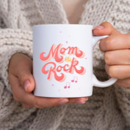 Mama Retro Typografie Tasse