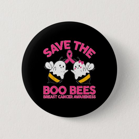 Mama Rettete The S Breastees Brustkrebs Funny Hall Button (Vorderseite)