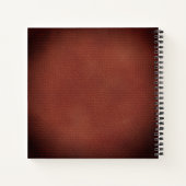 Mama Rezepte Imitate Leather Look Notizbuch (Rückseite)