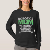 Mama Roboter T-Shirt (Vorderseite)