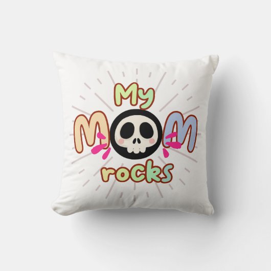 Mama Rock Kissen (Vorderseite)