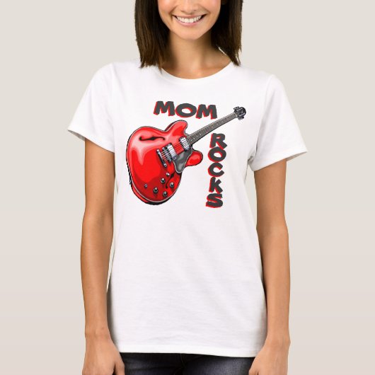 Mama Rocks T-Shirt (Vorderseite)