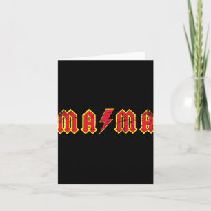 Mama rockt Rock And Roll Muttertag Neue Mütter Dis Karte