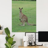 Mama Roo und Joey Poster (Heimbüro)
