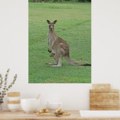 Mama Roo und Joey Poster (Küche)