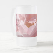 Mama Rootbeer Floatglas Mattierte Tasse Rose (Vorderseite Links)