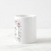 Mama Rosa und Graue Blüte Mutter Kaffeemaschine Ta Kaffeetasse (Mittel)