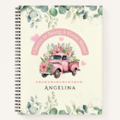 Mama Rosa Vintager Florentruckcoquette Notizblock (Vorderseite)
