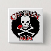 Mama (Rose)Schaltfläche Button (Vorderseite)