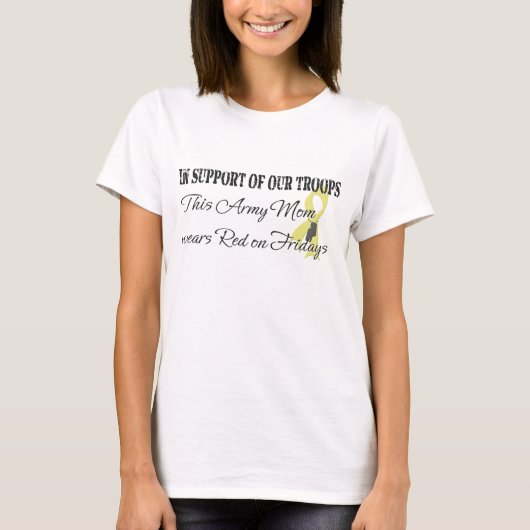 Mama Rot Freitag T-Shirt (Vorderseite)