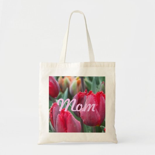 Mama-rote Tulpe-Tasche Tragetasche (Vorne)