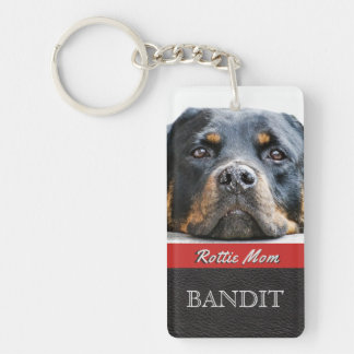 Mama Rottweiler Hund des Schlüsselanhänger