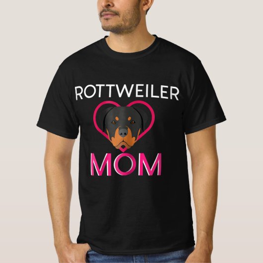 Mama Rottweiler T-Shirt (Vorderseite)
