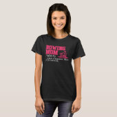 Mama Ruderboot Ruderboot Rower Expert Graphic T-Shirt (Vorne ganz)